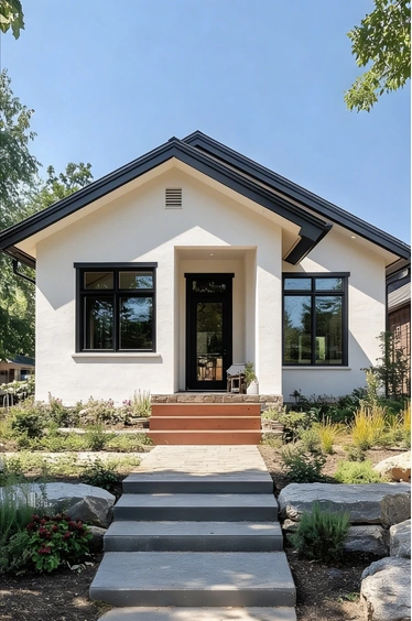 contemporary accessory dwelling unit with landscaped yard built by America ADU