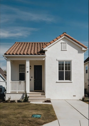 newly built detached ADU house exterior showing quality construction by America ADU