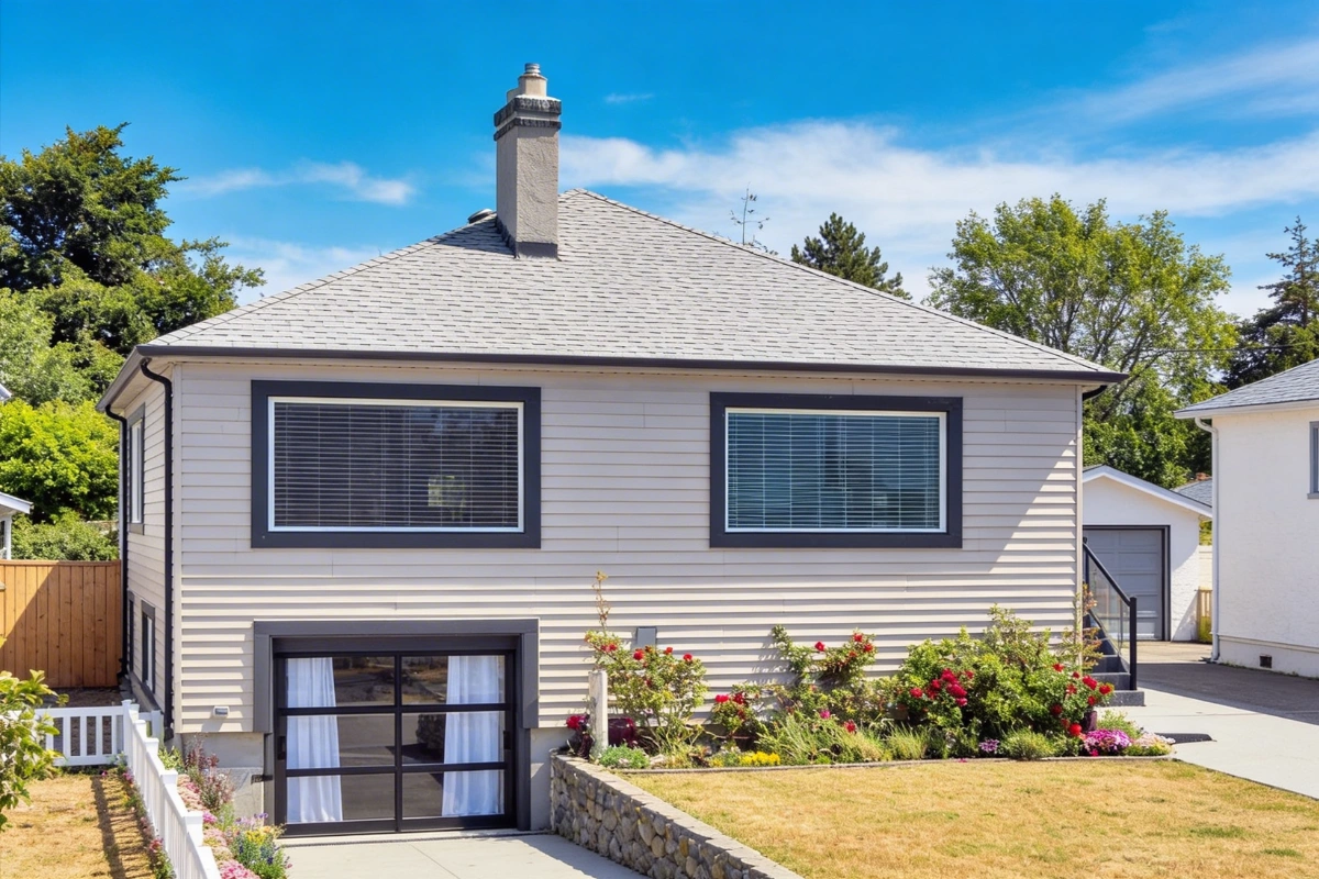 basement ADU conversion exterior showing lower level apartment entry by America ADU