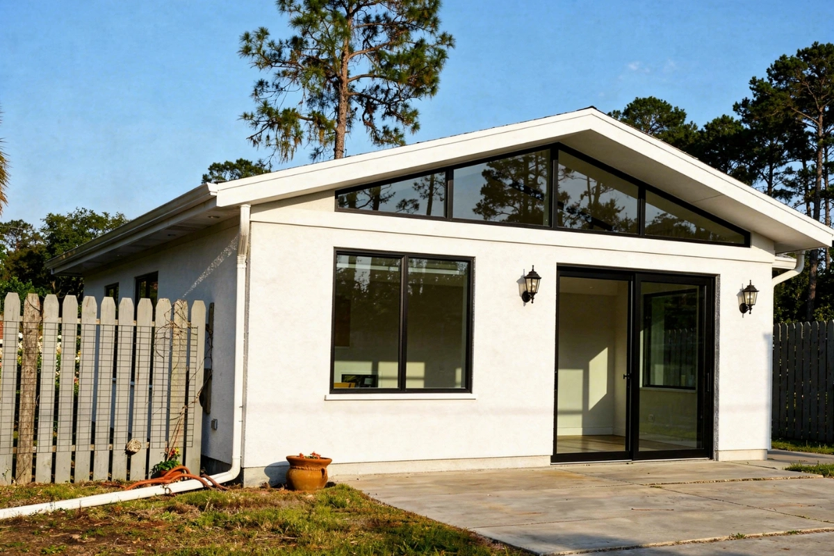 modern garage conversion ADU home with contemporary design by America ADU