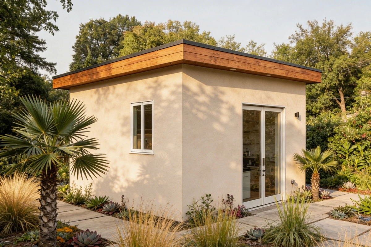 contemporary junior ADU backyard studio home built by America ADU